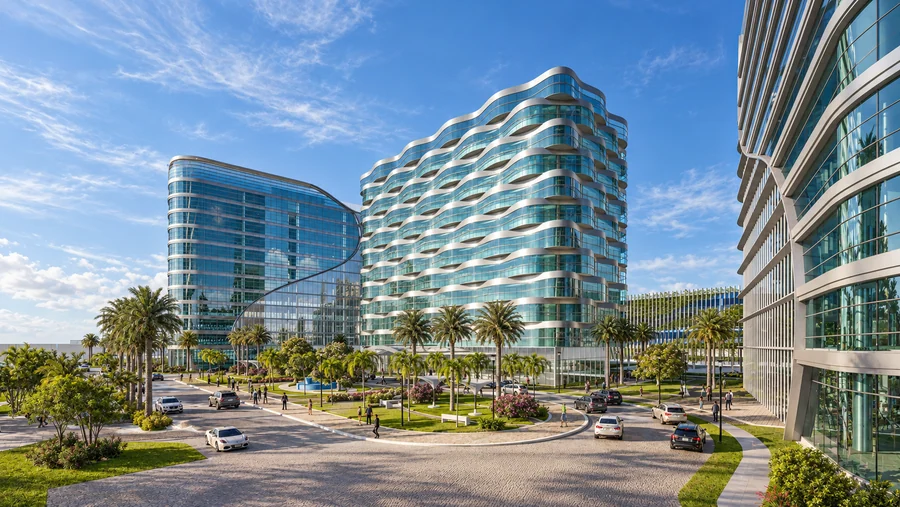 Dania Pointe: Interpretive photographic lighting study
