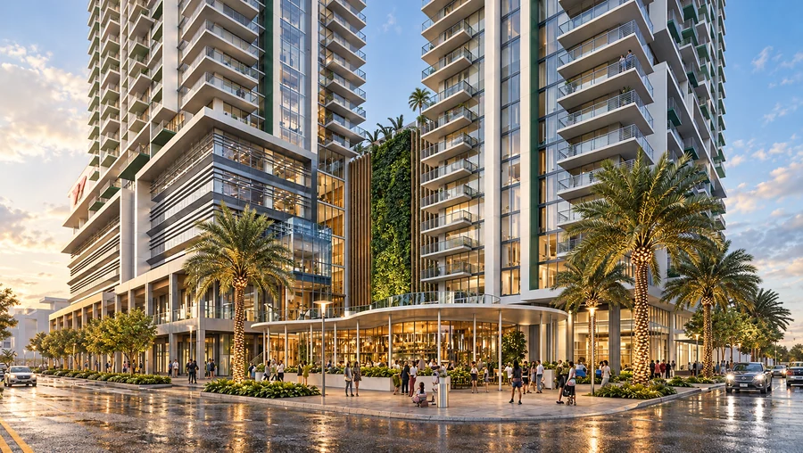 Riverparc Square: Interpretive photographic lighting study