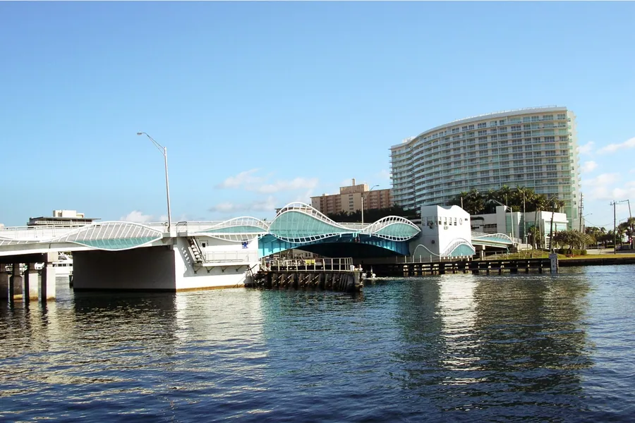 Pompano Beach Bridge: Original portfolio image