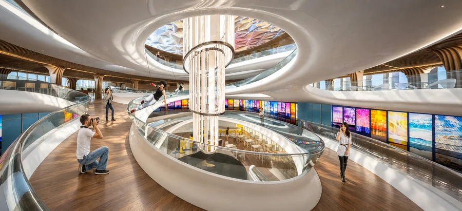 Grand Edge Plaza: Interpretive photographic lighting study
