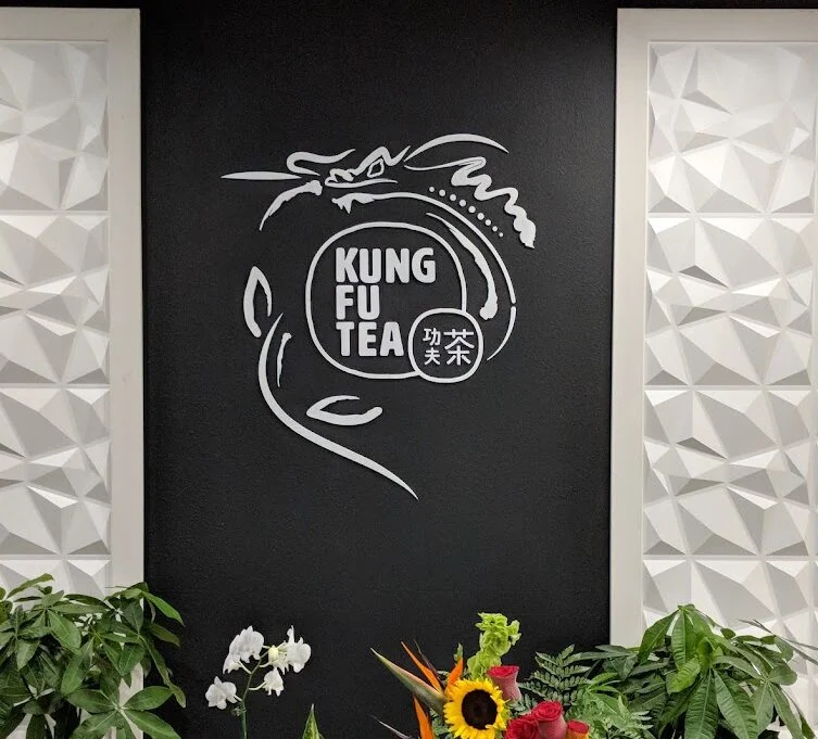 Kung Fu Tea Sign: Portfolio photography